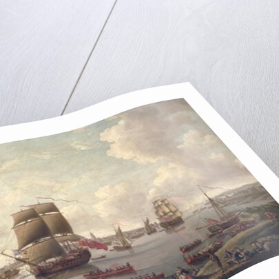 View of the Thames, 1761 by English School