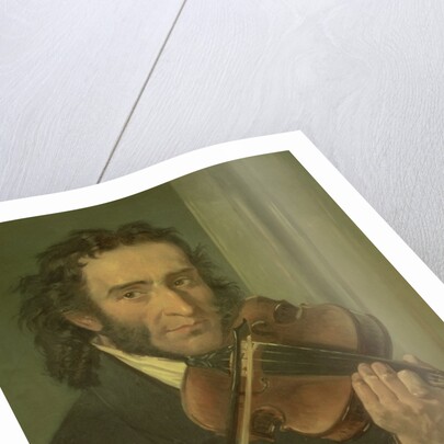 Portrait of Niccolo Paganini by Italian School