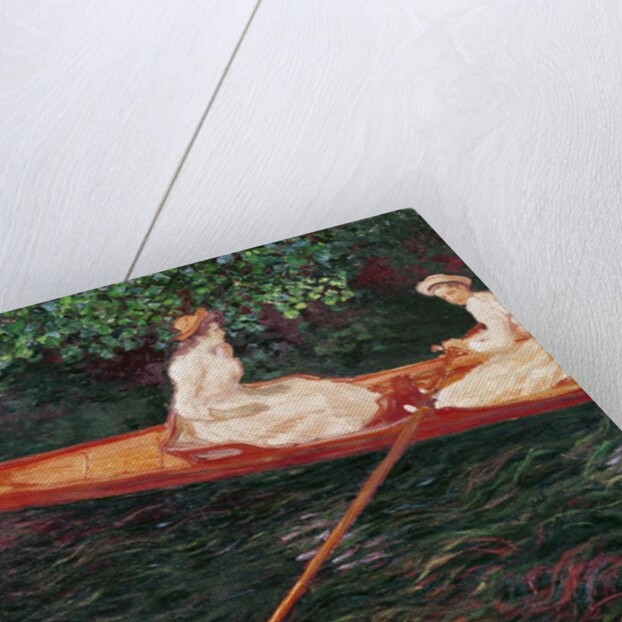 Boating on the river Epte, c.1889-1890 by Claude Monet