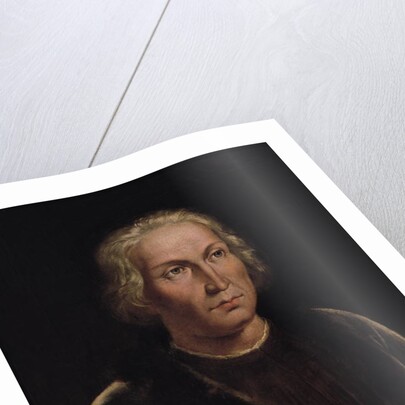 Portrait of Christopher Columbus by Spanish School