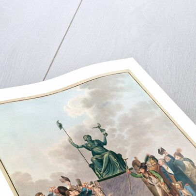 Liberty, 10th November 1793 by French School