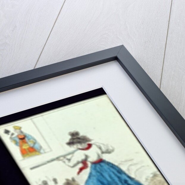 Selection of playing cards relating to the 1830 Revolution, 1831 by French School