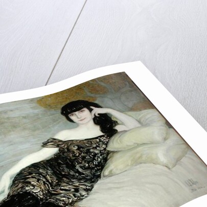 Anna de Noailles, 1914 by Clementine-Helene Dufau