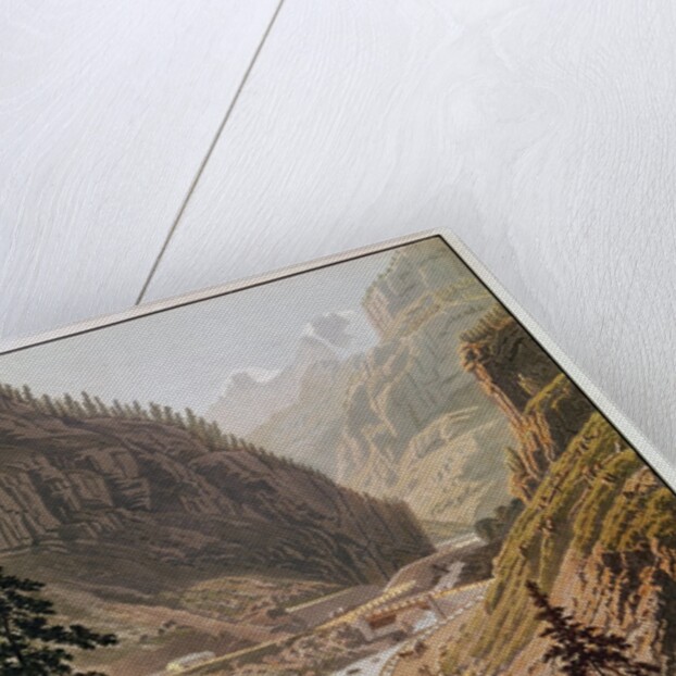 View of the New Simplon Pass, 1811 by Mathias Gabriel Lory