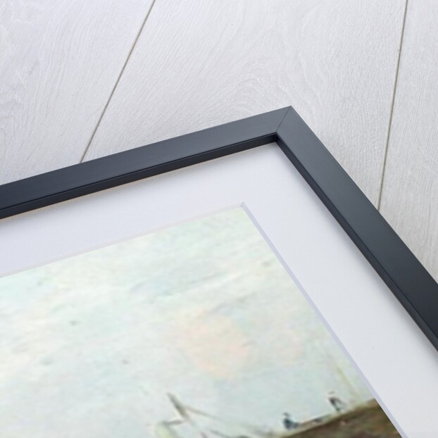 The Entrance to the Port of Boulogne, 1880 by Berthe Morisot