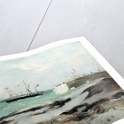 The Entrance to the Port of Boulogne, 1880 by Berthe Morisot