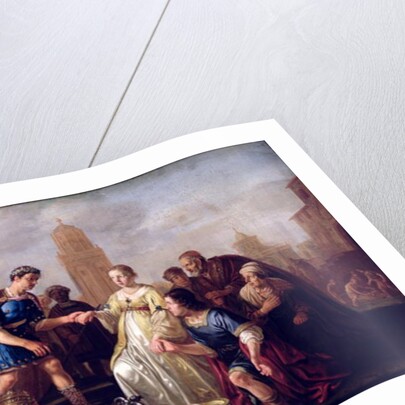 The Continence of Scipio 1643 by Nicolaes Cornelisz Moeyaert