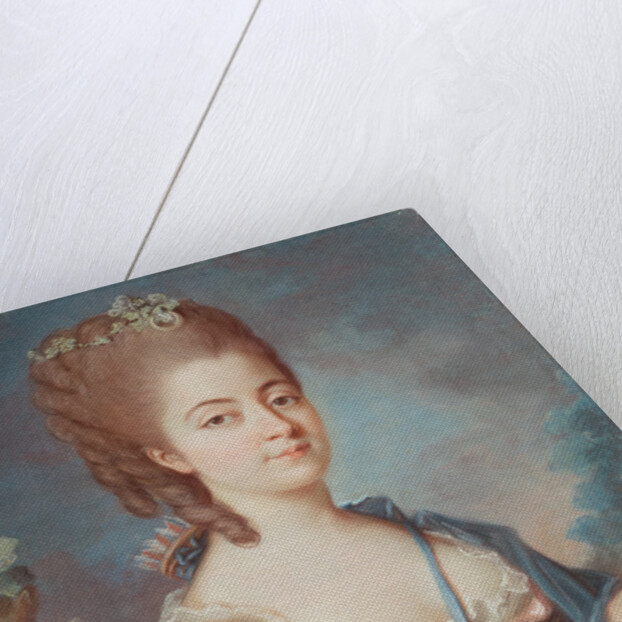 Madame Dupin de Francueil nee Marie Aurore de Saxe by French School