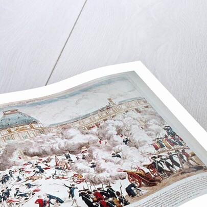 Attack on the Tuileries, 10th August 1792 by French School