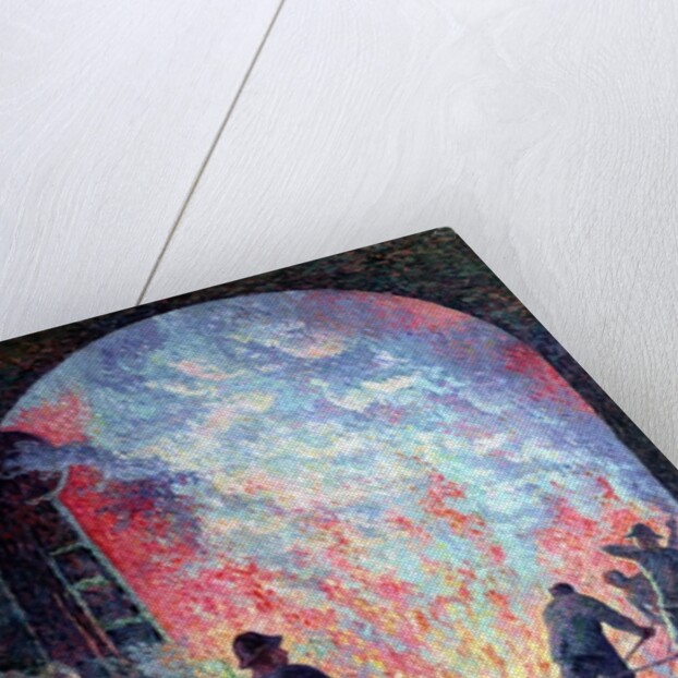 The Steel Works, 1895 by Maximilien Luce