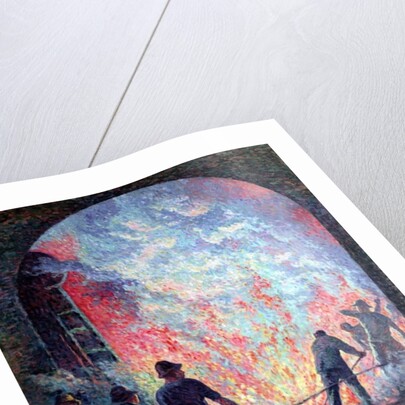 The Steel Works, 1895 by Maximilien Luce