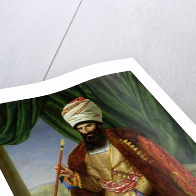 Portrait of Asker-Khan, Ambassador of Persia, in Paris in 1808, 1809 by Cesarine Davin
