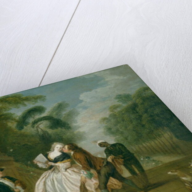 The Kiss by Jean-Baptiste Joseph (after) Pater