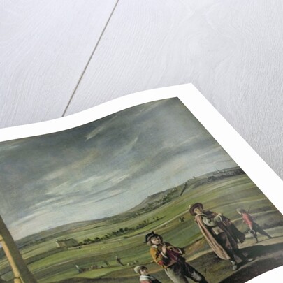 Landscape with Peasants, c.1640 by Louis Le Nain