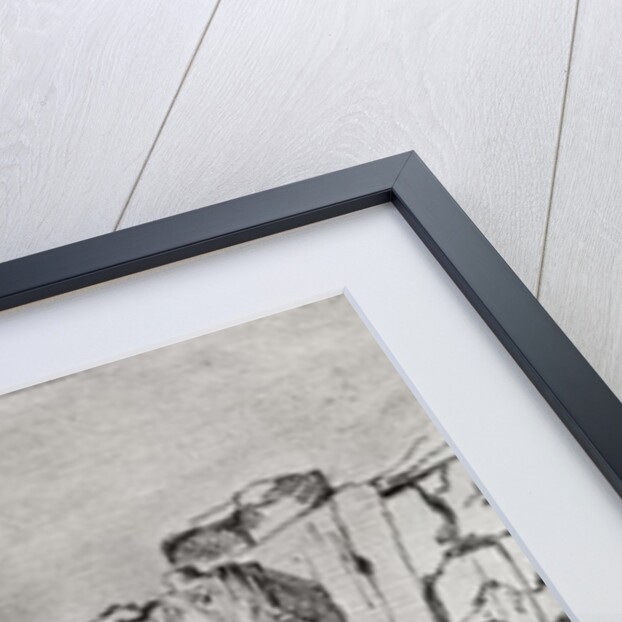 Study of the frieze from a pediment of the Parthenon by Jacques Carrey