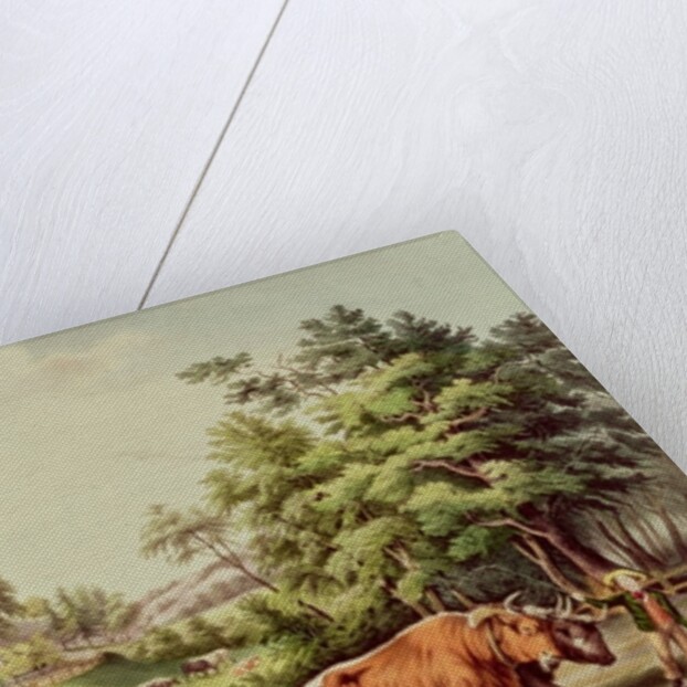 American Farm Scenes, 19th century by Nathaniel Currier