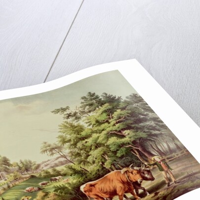 American Farm Scenes, 19th century by Nathaniel Currier