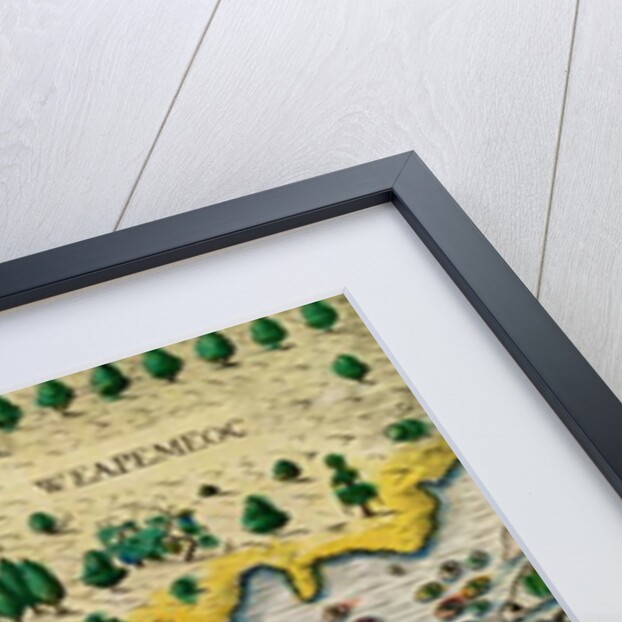 The Arrival of the English in Virginia by Theodor de Bry