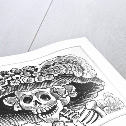 La Calavera de la Catrina, 1913 by Jose Guadalupe Posada