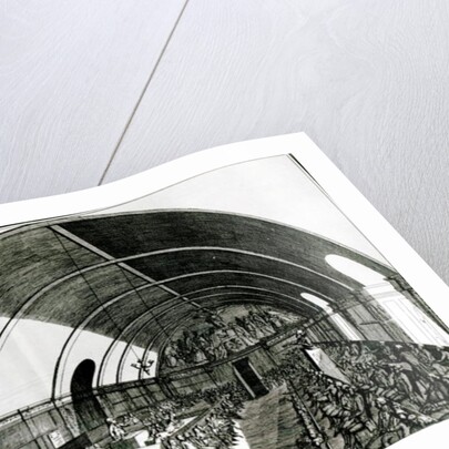 A Meeting of the Jacobin Club, 1791 by Louis Joseph I Masquelier