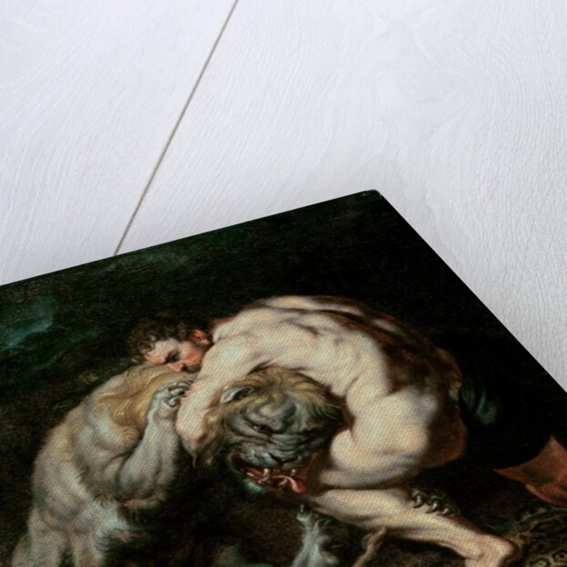 Heracles and the Nemea Lion, 17th century by Peter Paul Rubens