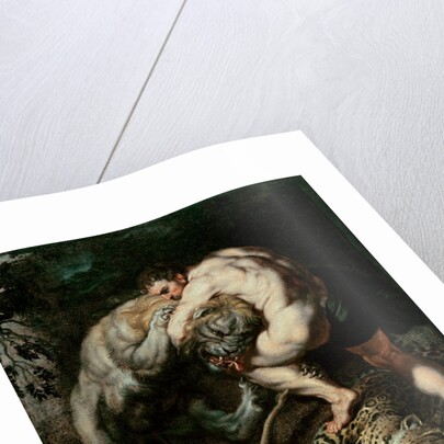 Heracles and the Nemea Lion, 17th century by Peter Paul Rubens