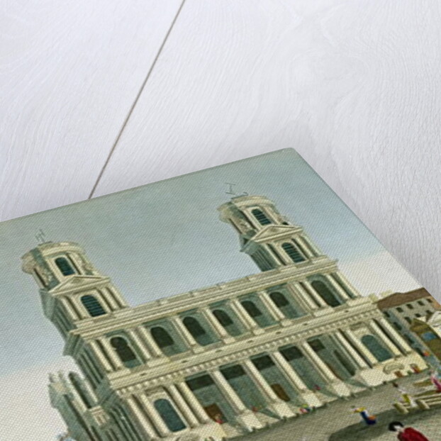 View of the Church of Saint-Sulpice by Henri Courvoisier-Voisin