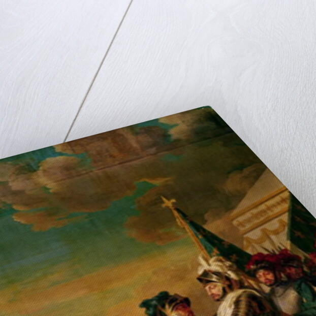 Henri II Giving the Chain of the Order of Saint-Michel to Gaspard de Saulx Count of Tavannes by Nicolas Guy Brenet