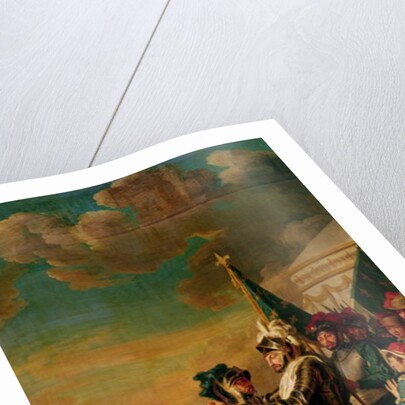 Henri II Giving the Chain of the Order of Saint-Michel to Gaspard de Saulx Count of Tavannes by Nicolas Guy Brenet