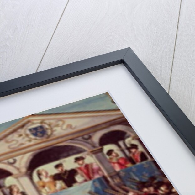 The Cortege of Drummers and Soldiers at the Royal Entry Festival of Henri II into Rouen, 1st October 1550 by French School