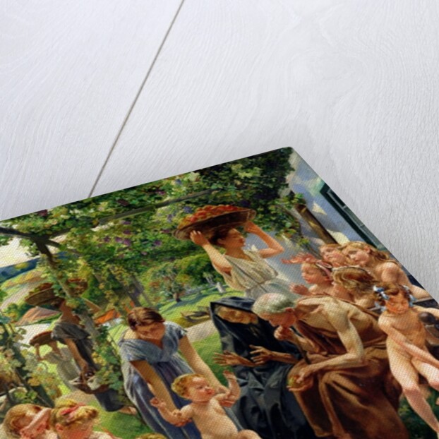 The Evening, right panel from the triptych 'The Golden Age', 1901 by Leon Henri Marie Frederic