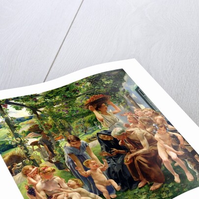 The Evening, right panel from the triptych 'The Golden Age', 1901 by Leon Henri Marie Frederic