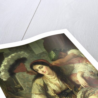 Odalisque by Jean Baptiste Ange Tissier