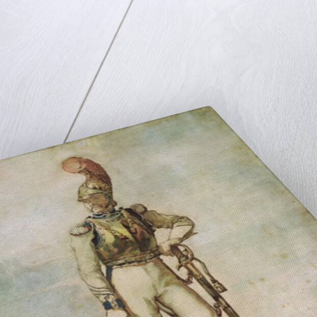 Cuirassier by Theodore Gericault