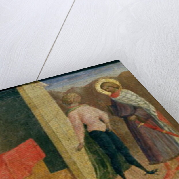 St. Julian the Hospitaller Killing his Mother and Father by Tommaso Masolino da Panicale
