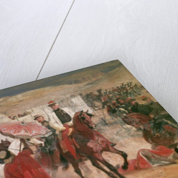 Marshal Thomas Bugeaud and Colonel Joseph Vantini During the Conquest of Algeria, 1846 by Emile Jean Horace Vernet