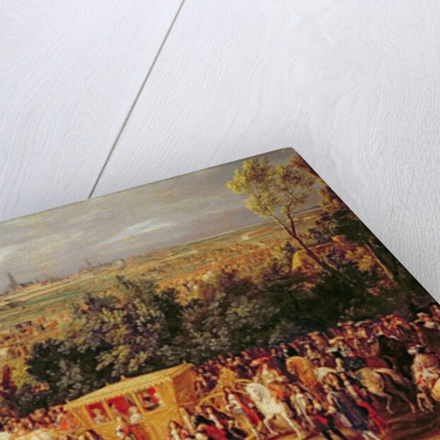 Detail of The Entry of Louis XIV and Marie-Therese of Austria in to Arras, 30th July 1667, c.1685 by Adam Frans van der Meulen