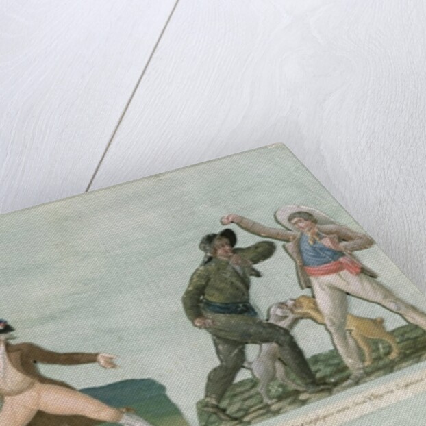 General Charles Lameth and Charles Eugene de La Croix Marquis de Castries. Two Citizens with Different Opinions by Lesueur Brothers