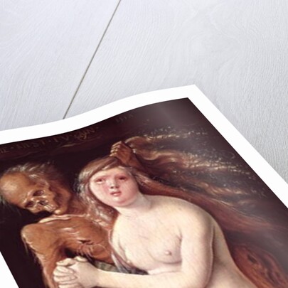 Young Woman and Death, 1517 by Hans Baldung Grien