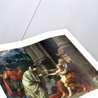 Belisarius Begging for Alms, 1781 by Jacques Louis David