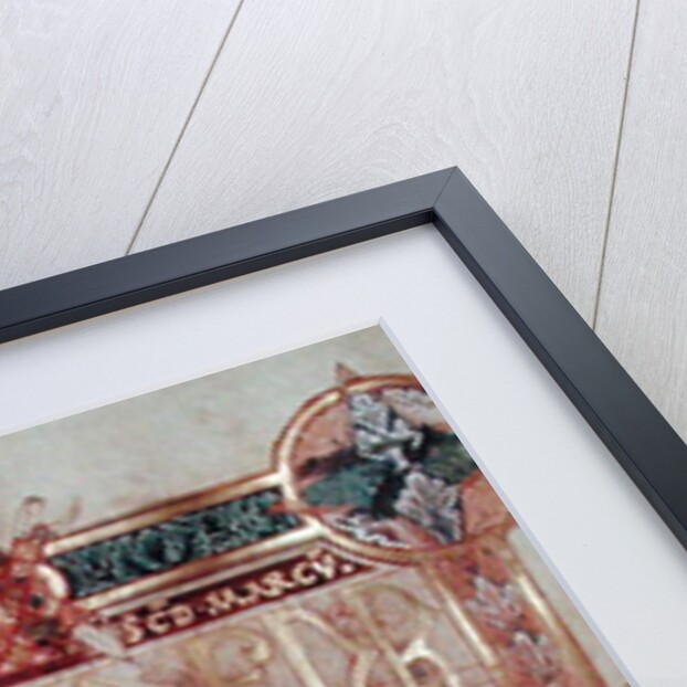 Ms 1045 fol.43 or Ms 233 Extract from a a gospel with gold uncials, from Saint-Vaast by French School