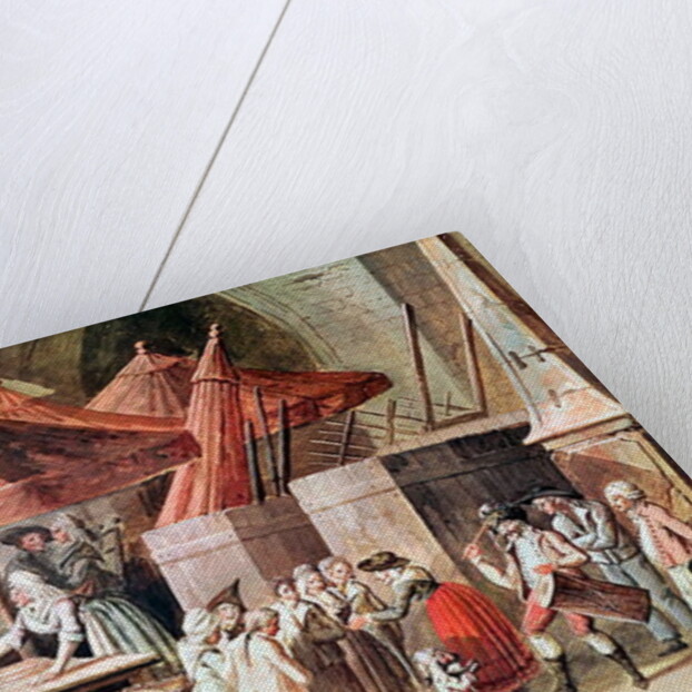 The Place de l'Apport-Paris in Front of the Grand Chatelet by Thomas Naudet