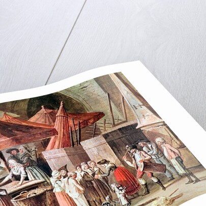 The Place de l'Apport-Paris in Front of the Grand Chatelet by Thomas Naudet