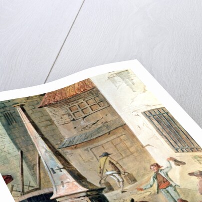 The Place de l'Apport-Paris in Front of the Grand Chatelet by Thomas Naudet