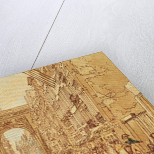 The Faubourg and the Porte Saint-Denis, 1801 by Thomas Girtin