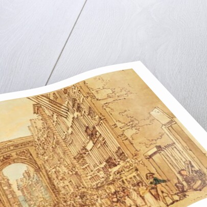 The Faubourg and the Porte Saint-Denis, 1801 by Thomas Girtin