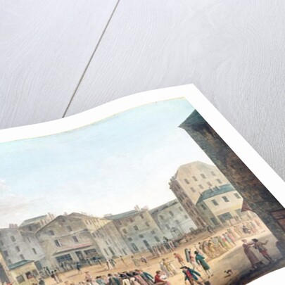 View of Saint-Germain-l'Auxerrois, c.1802 by Thomas Naudet