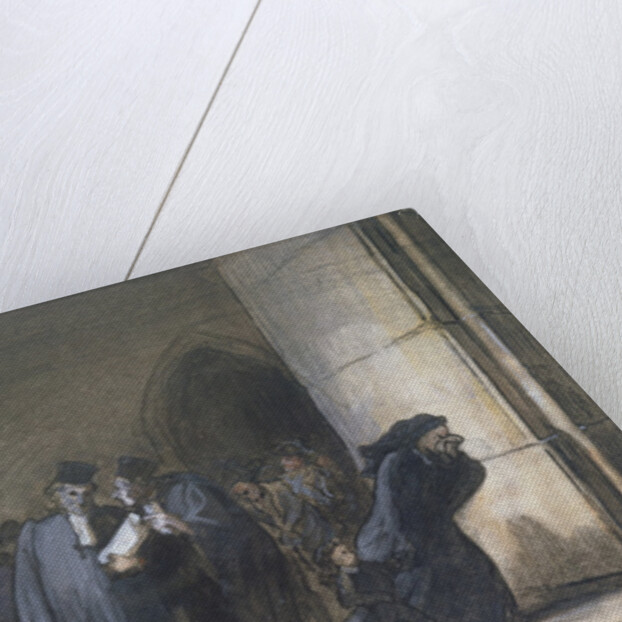 At the Palace of Justice, c.1862-65 by Honore Daumier