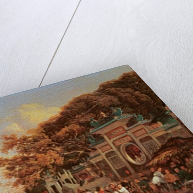 A Market in Macao by Auguste Borget