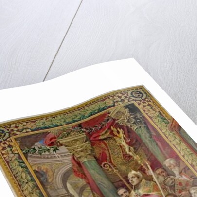 The Baptism of Clovis I in 496 BC by Joseph Paul Blanc